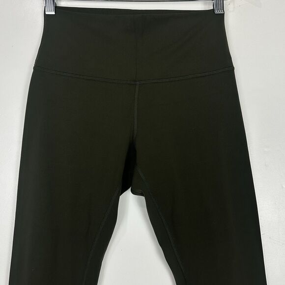 Lululemon Align Crop  Pant 21" Size 8 Olive Green LW6AS8S Nulu Yoga Athleisure - Picture 2 of 8